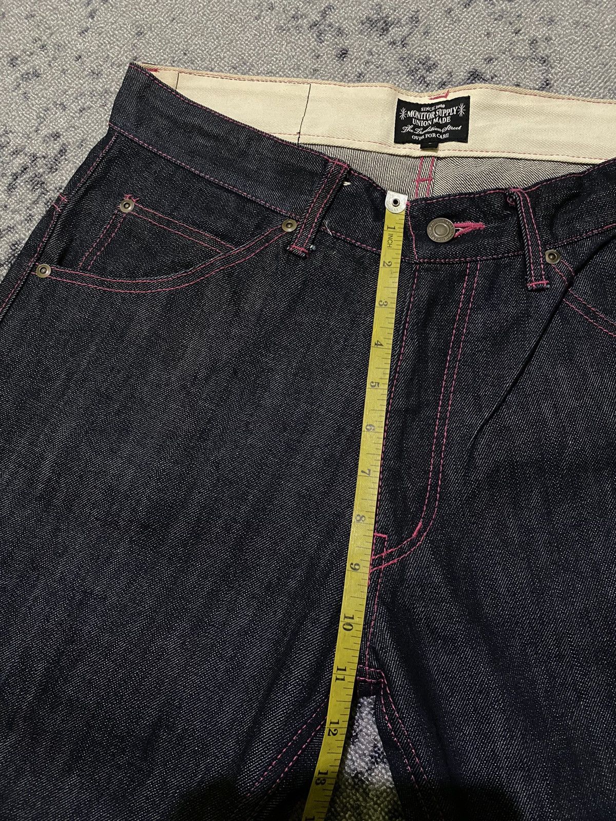 Hysteric Glamour × If Six Was Nine × Japanese Brand Y2k Monitor supply union made botcut jeans Size US 33 - 14 Thumbnail