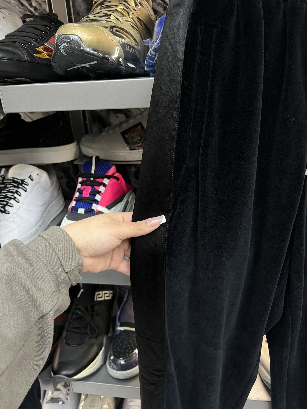 Gucci Gucci Velour Black Sweatsuit Set Size US M / EU 48-50 / 2 - 21 Thumbnail