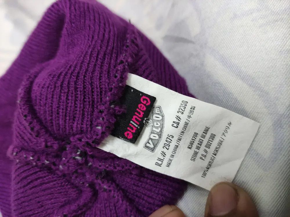 Vintage × Volcom VOLCOM VINTAGE BEANIE HAT Size ONE SIZE - 8 Thumbnail