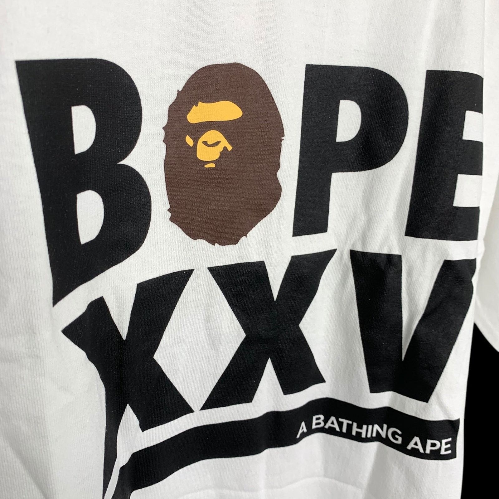 Bape XXV 25th Anniversary Logo / Hiragana Tee (White) Size US XL / EU 56 / 4 - 2 Thumbnail