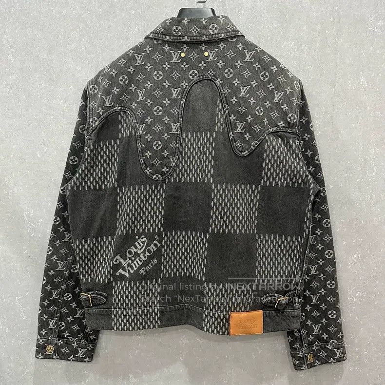 Louis Vuitton Louis Vuitton Nigo denim jacket Size US M / EU 48-50 / 2 - 2 Thumbnail
