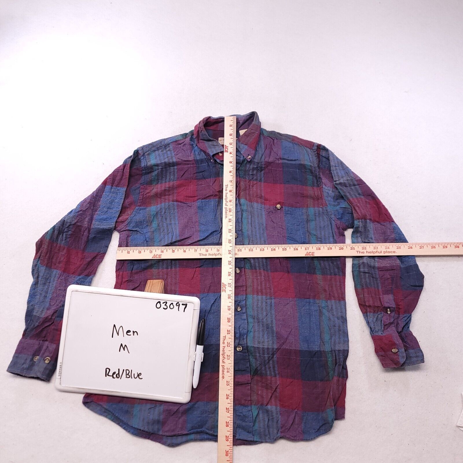 Northwest Territory Northwest Territory Tartan Flannel Button Shirt Mens Size M Size US M / EU 48-50 / 2 - 6 Thumbnail