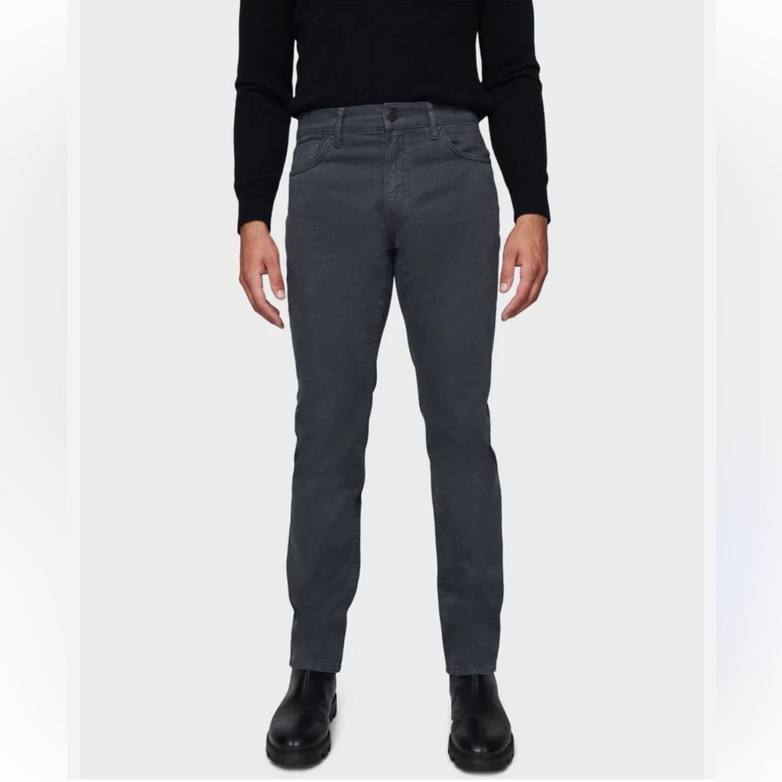 DSTLD DSTLD Men's slim jeans charcoal gray denim 31 X 30 Size US 31 - 8 Thumbnail