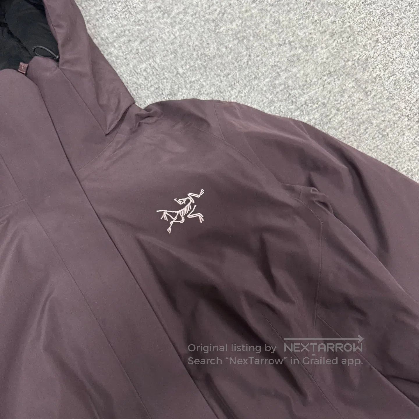 Arc'teryx ARC‘TERYX Andessa burgundy hooded waterproof ski and down Size S / US 4 / IT 40 - 4 Thumbnail