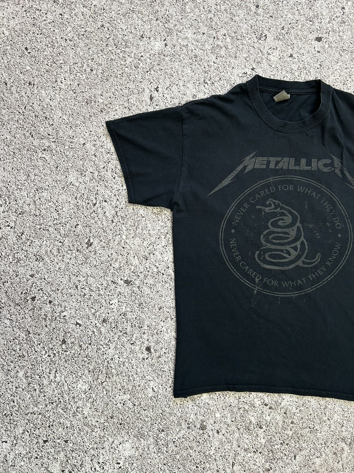 Band Tees × Metallica 2018 Metallica Nothing Else Matters Rock Band 00s T-Shirt Size US M / EU 48-50 / 2 - 3 Thumbnail