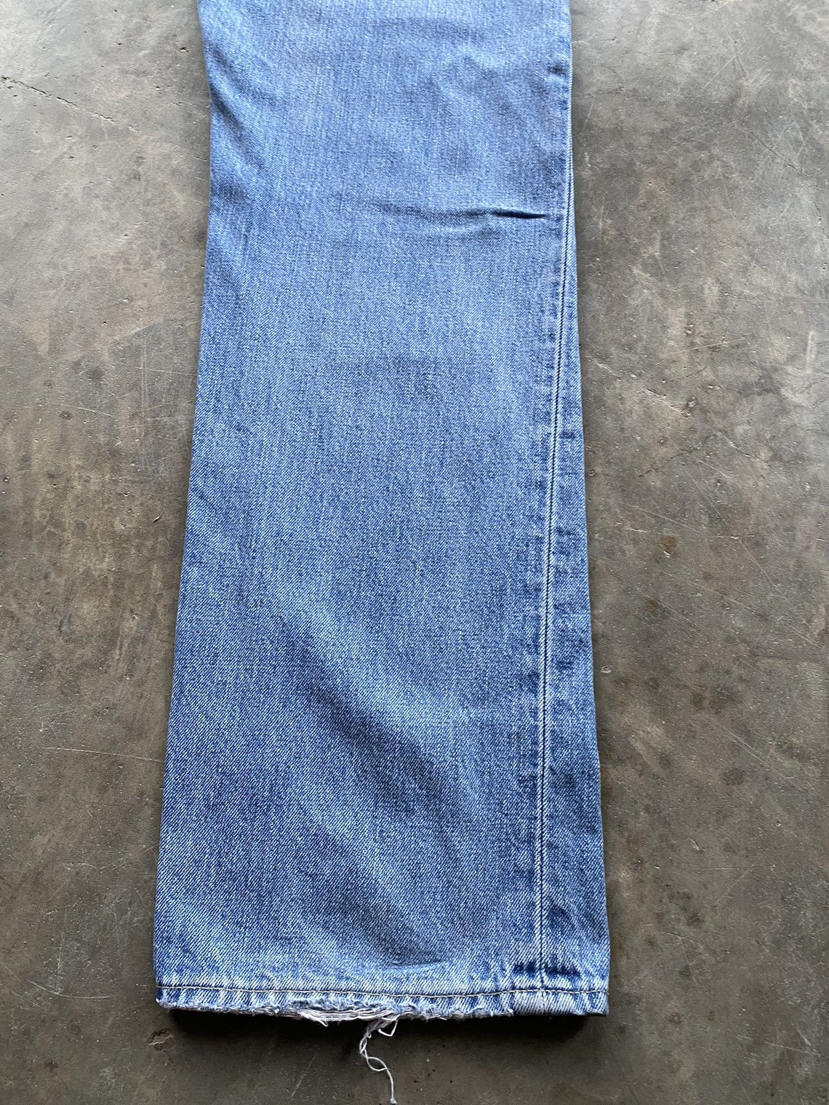 Polo Ralph Lauren Vintage Polo Ralph Lauren Denim Distressed 34x34 Size US 34 / EU 50 - 14 Thumbnail