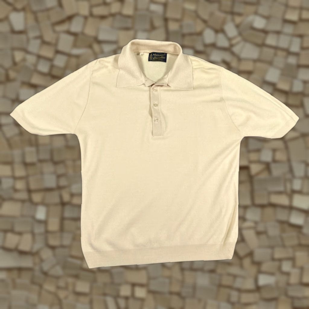 Arrow VINTAGE Arrow Polo Shirt Adult M Brown Nylon Goodfellas 70s Polo Shirt Mens Medium Brown Arrow Cavalier 70s Size US M / EU 48-50 / 2 - 1 Thumbnail