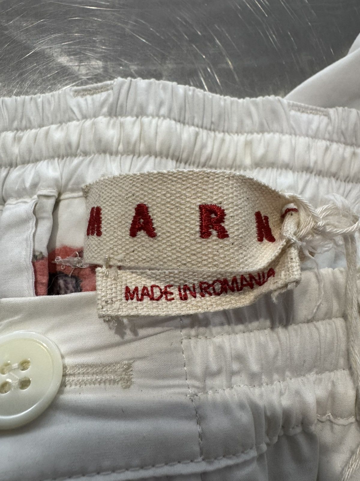 Marni Marni Bouquet Shorts White Size US 34 / EU 50 - 3 Thumbnail
