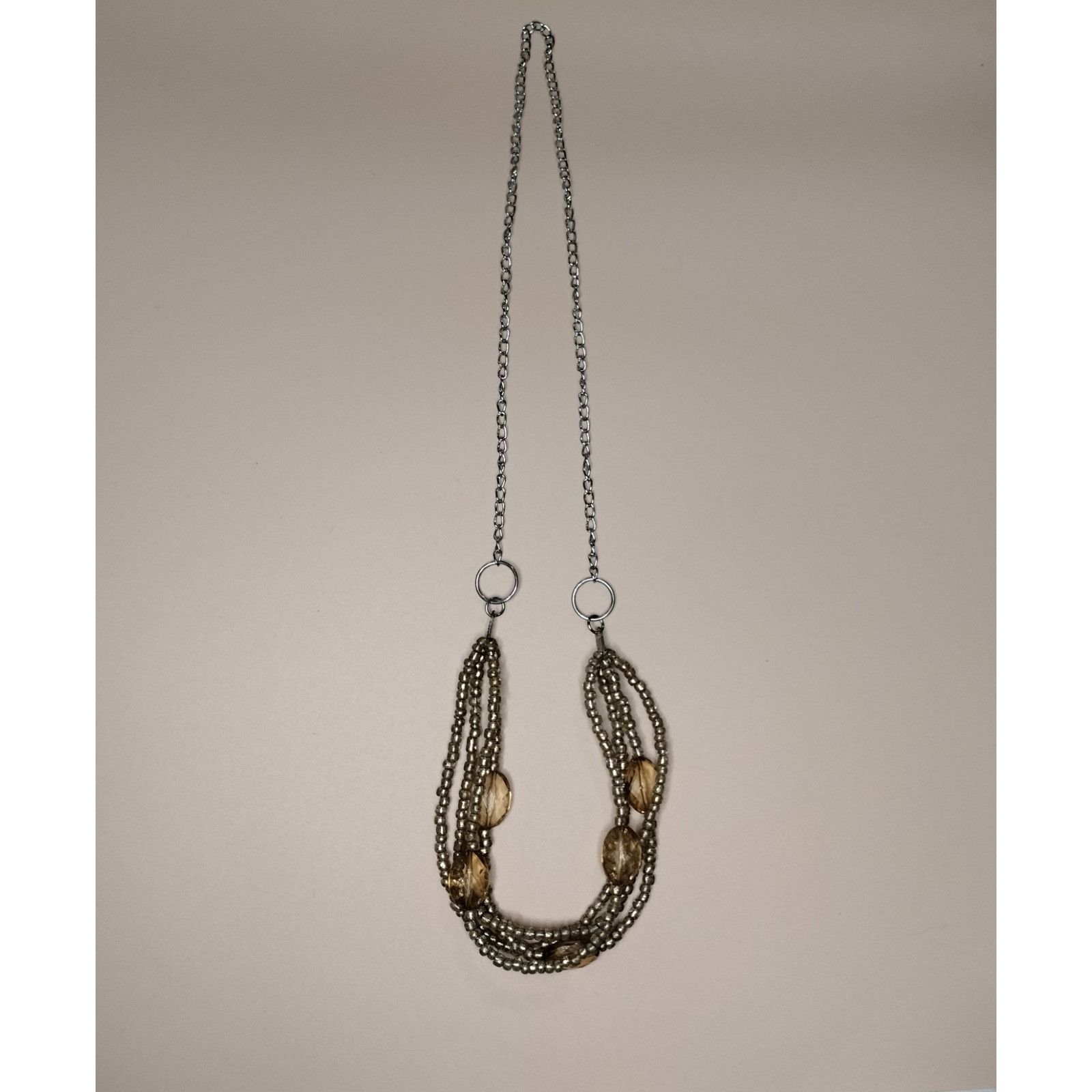 Other Cato Long Multi Strand Necklace Beaded Layered Chain Stateme Size ONE SIZE - 5 Thumbnail