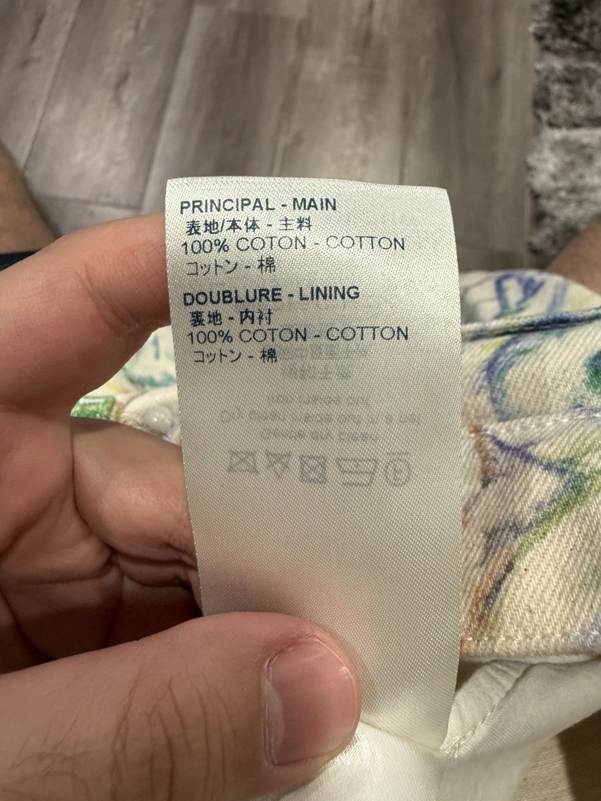 Louis Vuitton Louis Vuitton Multicolor Pastel Monogram Denim Pants Size US 34 / EU 50 - 8 Thumbnail