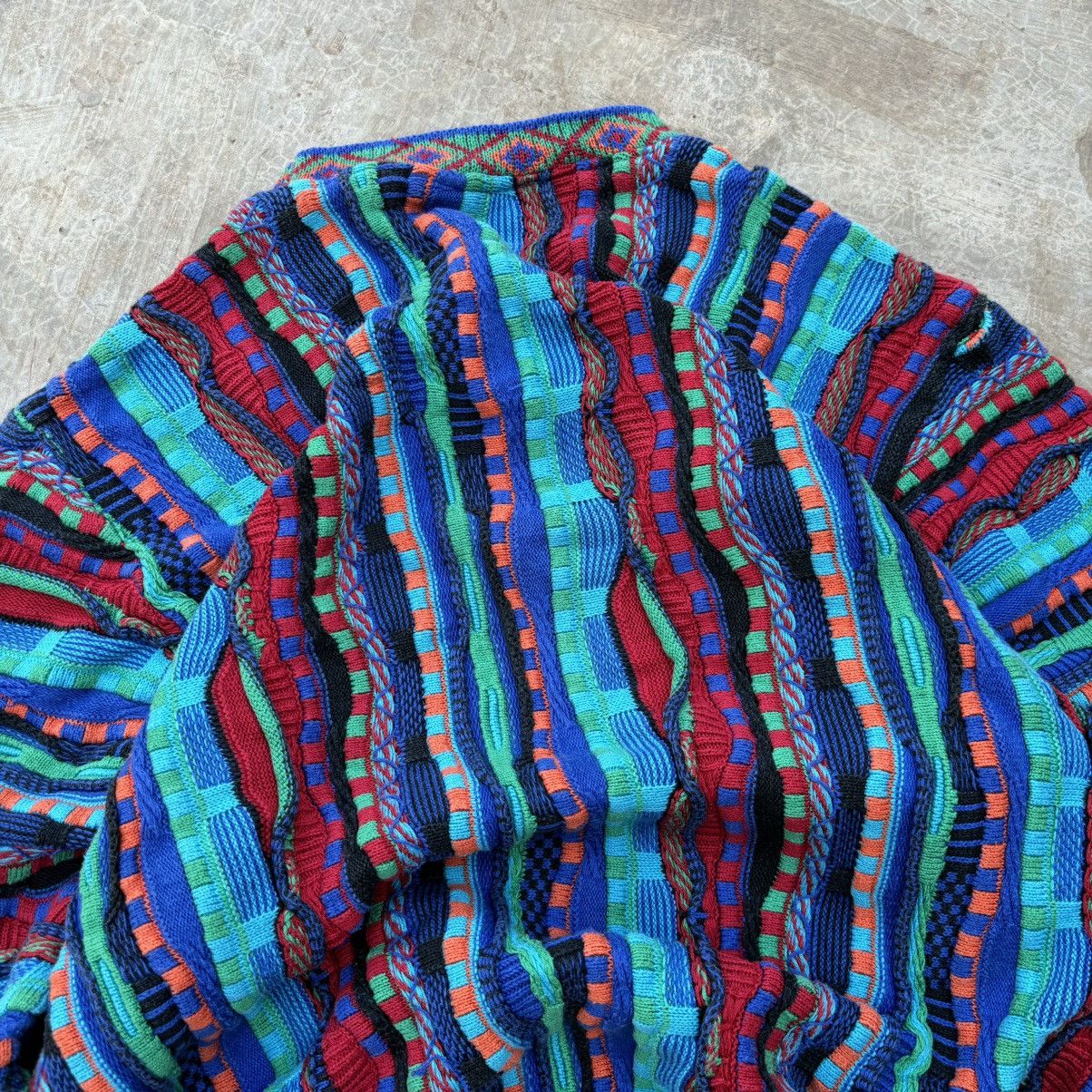 Coogi Crazy Vintage 90s Coogi 3D Knit Sweater Size US L / EU 52-54 / 3 - 8 Thumbnail