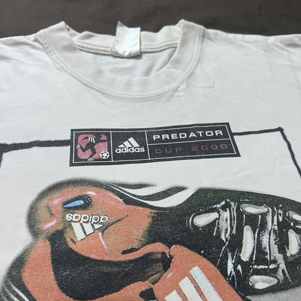 Adidas Vintage Adidas Predator Cup 2000 Tee Faded Thrashed Football Size US L / EU 52-54 / 3 - 4 Thumbnail