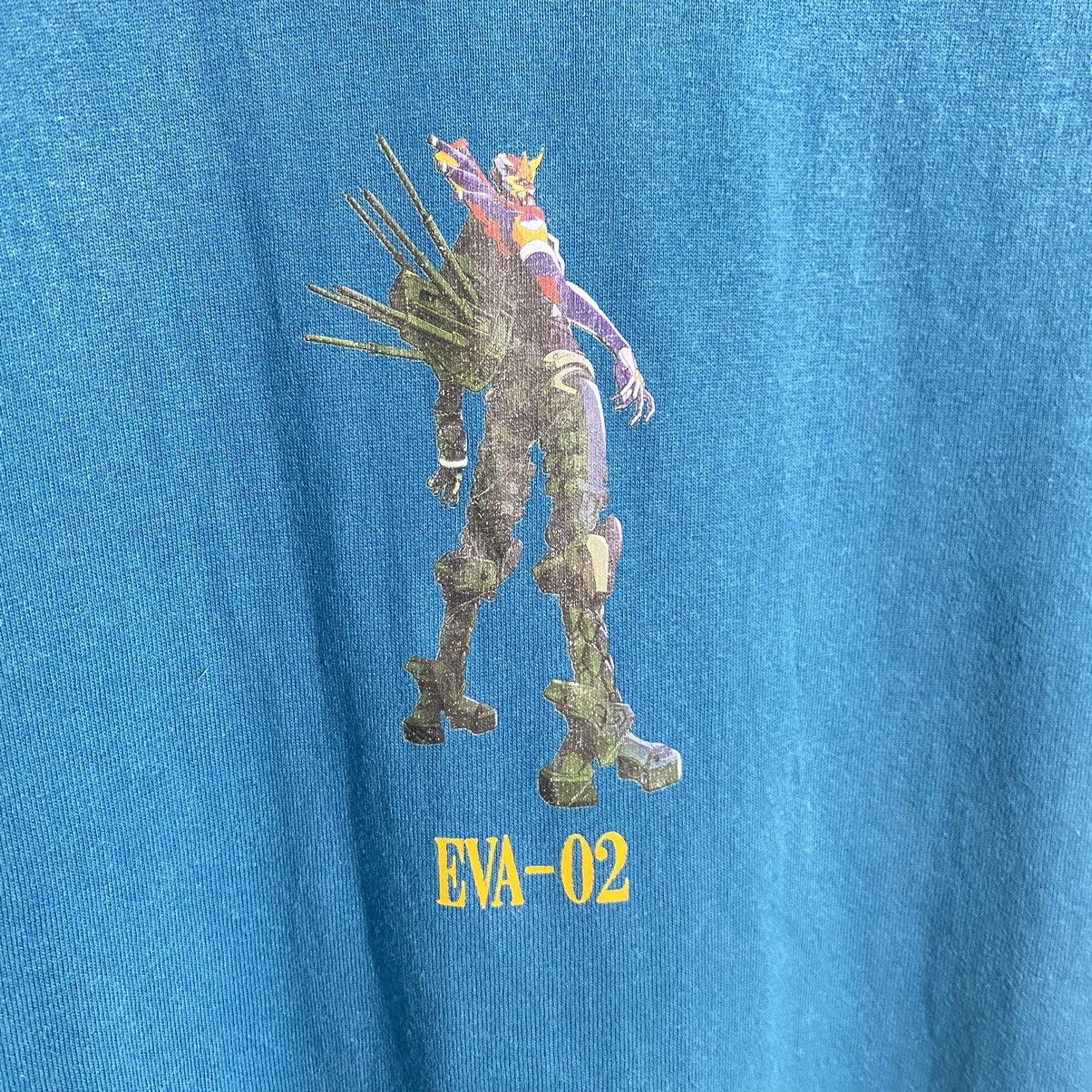 Anime Faded Eva-02 Neon Genesis Anime ERD GRUNGE GU TEE Size US L / EU 52-54 / 3 - 3 Thumbnail
