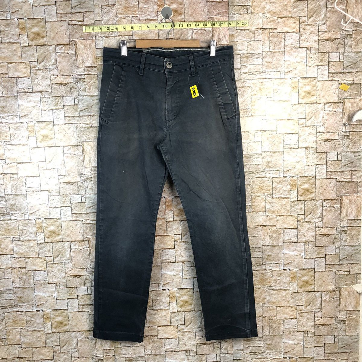 Edwin Edwin Dark Blue Casual Pants #A1159 Size US 31 - 1 Thumbnail
