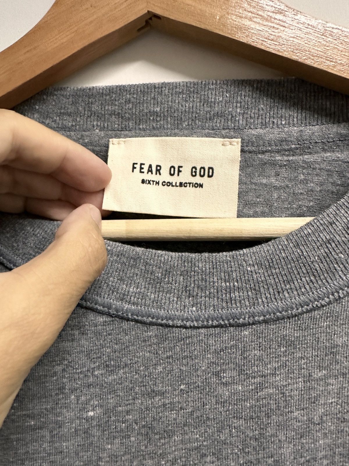 Fear of God Fear of God X Nordstrom FG tee grey Size US XL / EU 56 / 4 - 3 Thumbnail