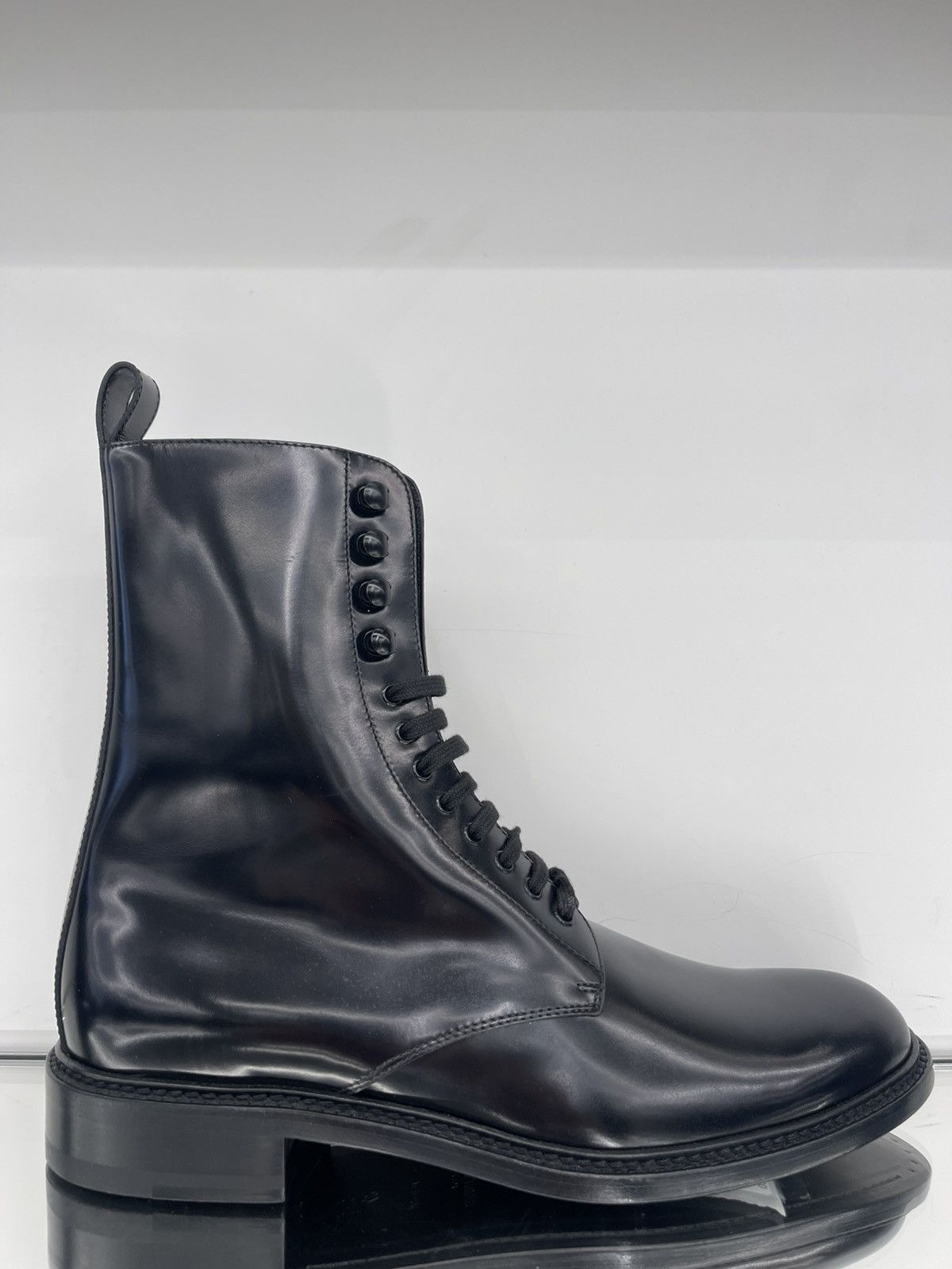 Saint Laurent Paris Saint Laurent Army Laced Boots Size US 9 / EU 42 - 1 Thumbnail