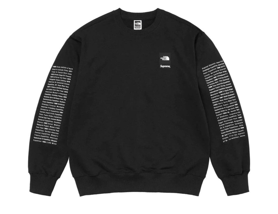 Supreme Supreme 24SS The North Face Crewneck Black XL in Hand 