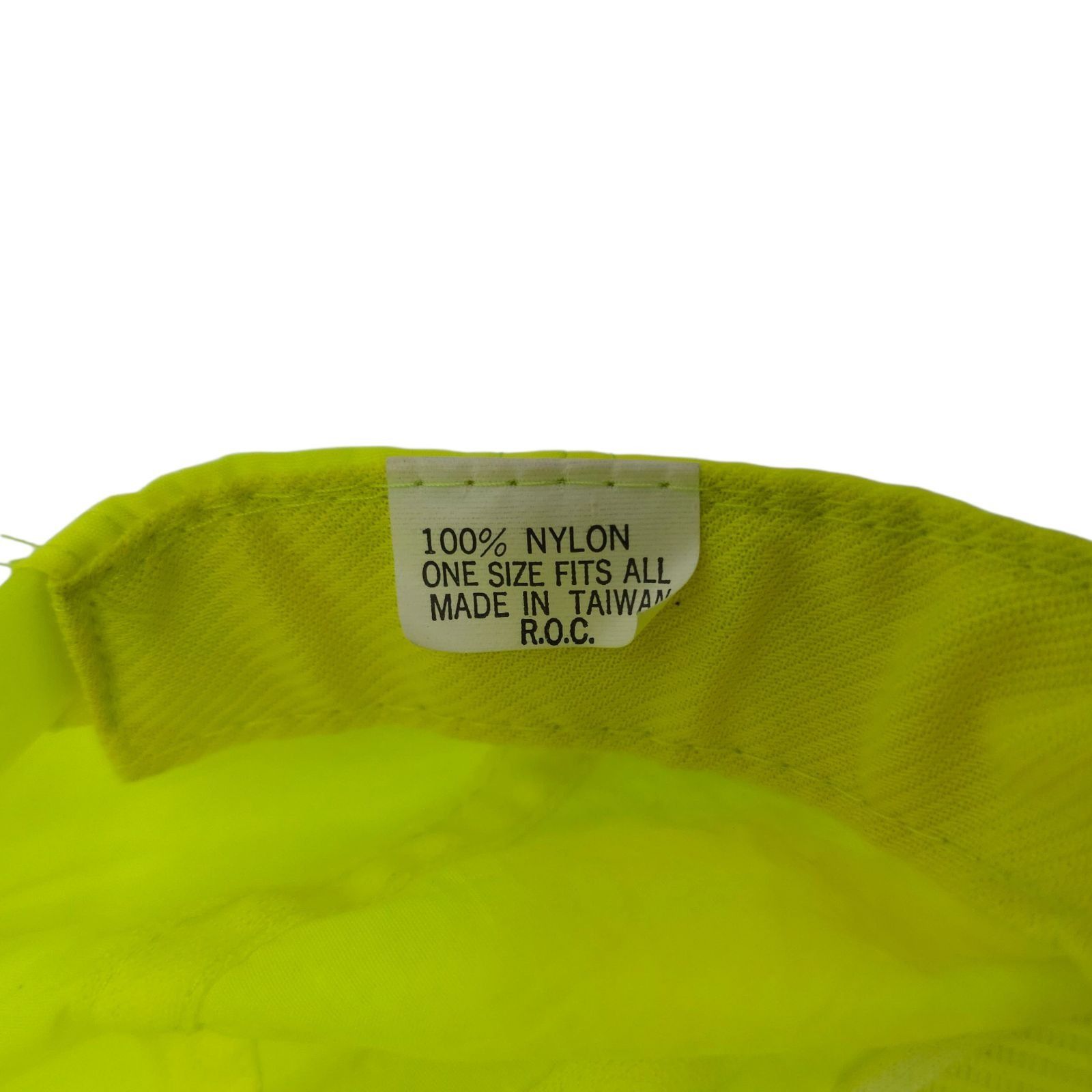 Other Vantage Cup Nylon Snapback Golf Cap Fluorescent Yellow Hat Size ONE SIZE - 8 Thumbnail