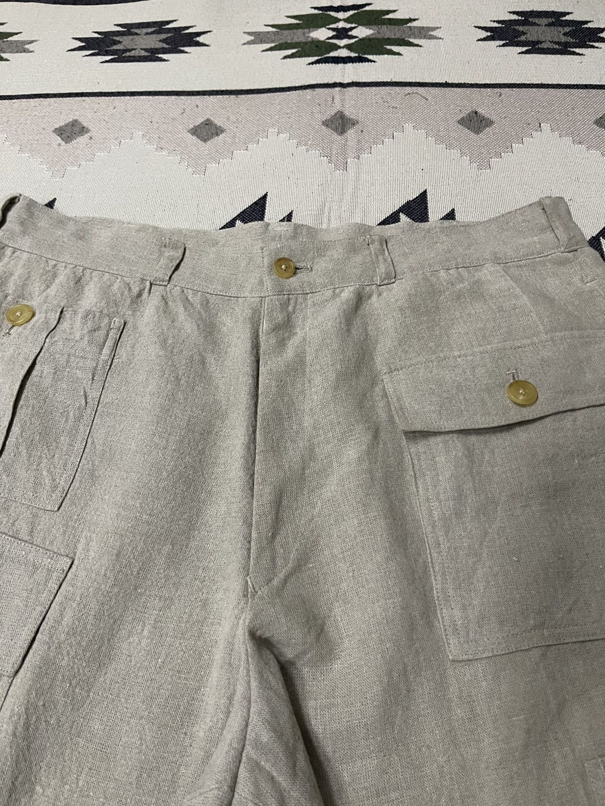 Yohji Yamamoto YOHJI YAMAMOTO MULTIPOCKET BAGGY CARGO PANT GOOD CONDITION Size US 33 - 9 Thumbnail