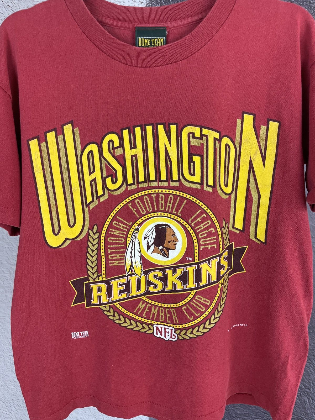 NFL Washington NFL Redskins Home Team advantage vintage 1993 tee Size US S / EU 44-46 / 1 - 5 Thumbnail