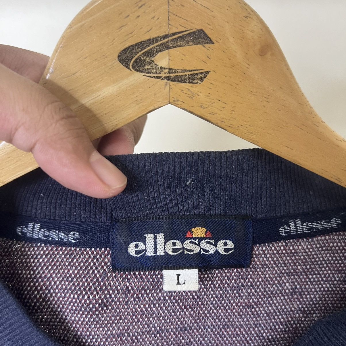 Ellesse VTG 90 ELLESSE Pullover Plaid Checkered Casual Sweatshirt Size US L / EU 52-54 / 3 - 7 Thumbnail