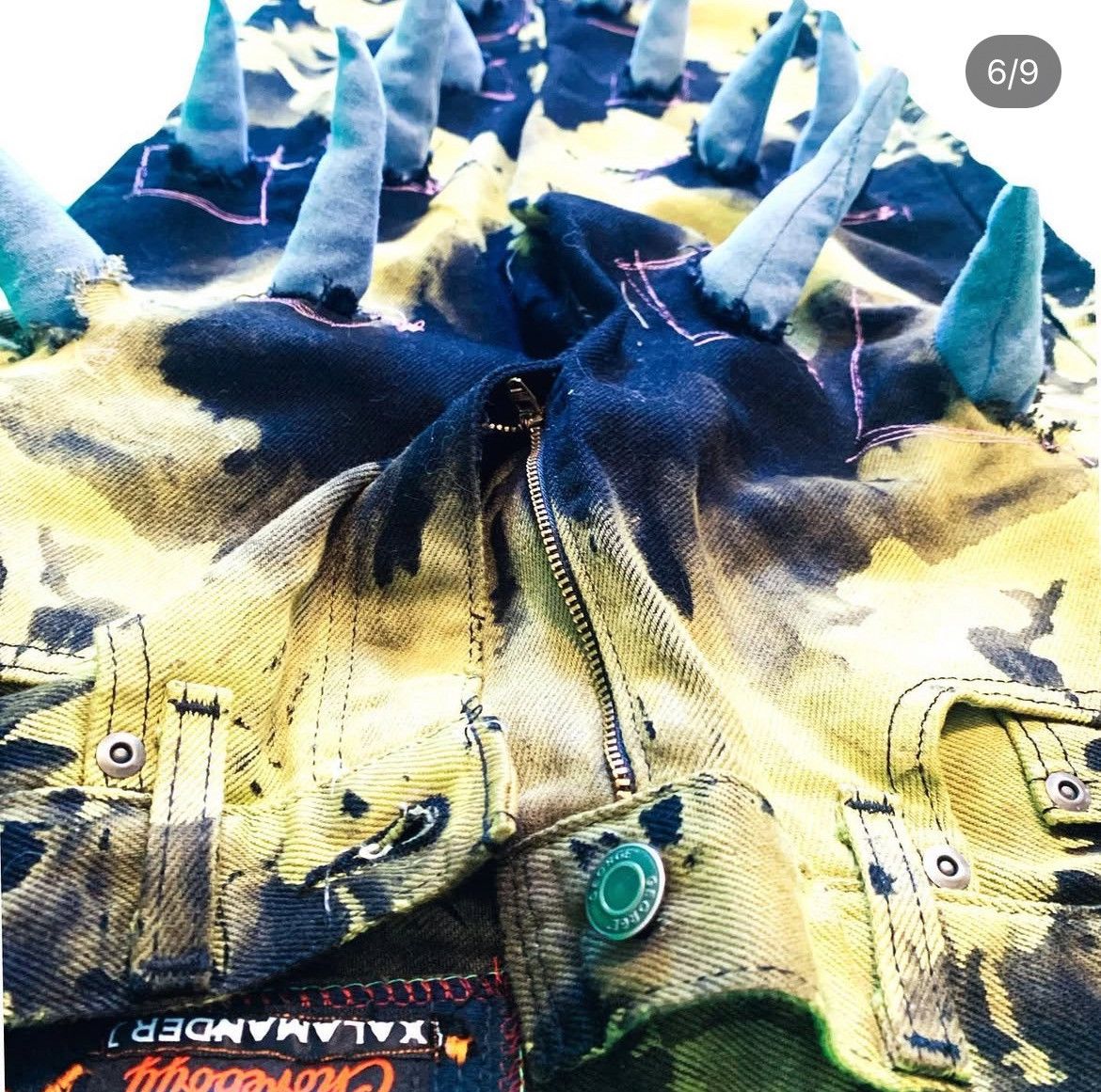 Designer Xxalamander X Choreboyy Thrasher Denim Size US 29 - 8 Thumbnail