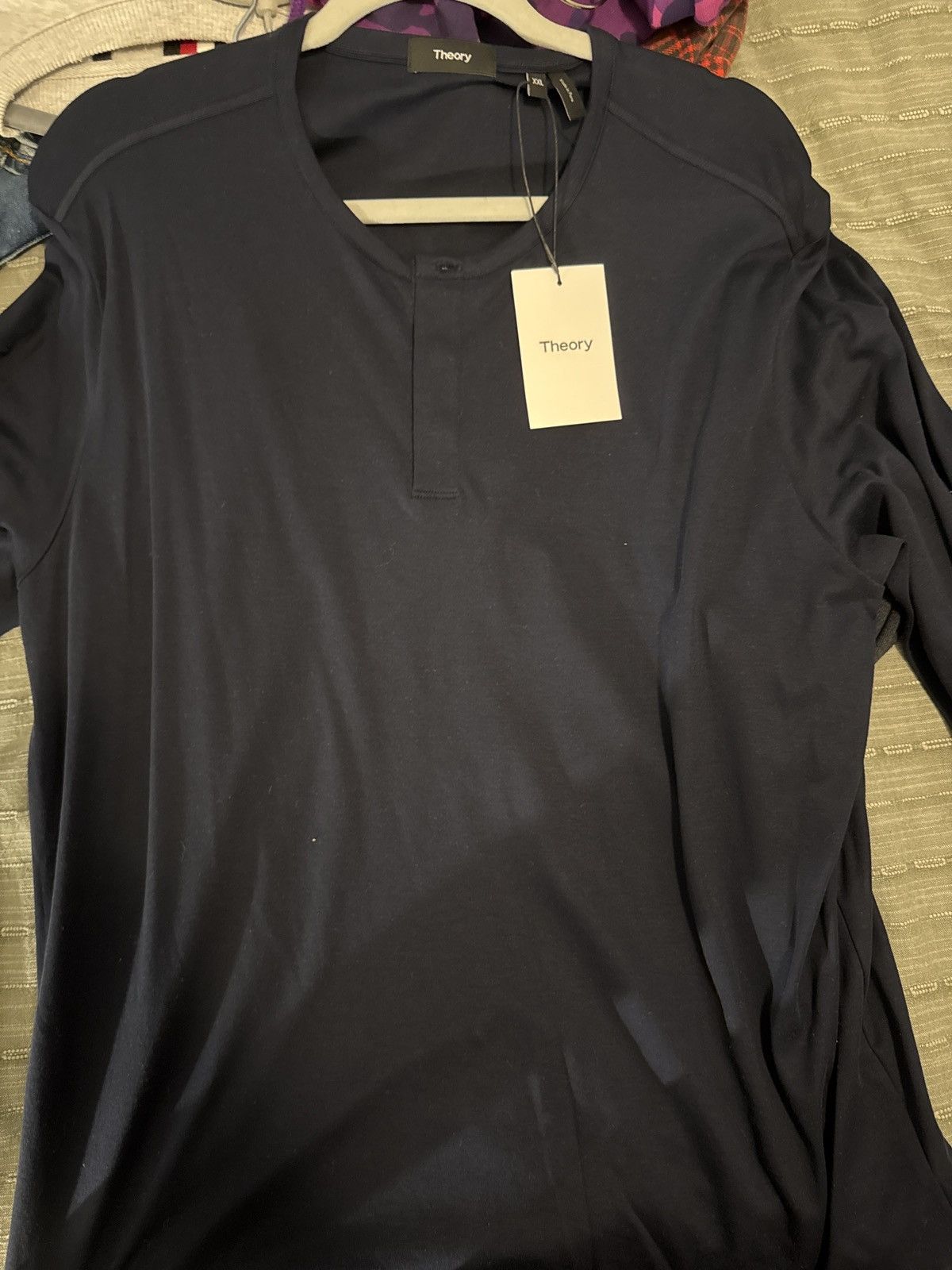 Theory Theory Henley Size US XXL / EU 58 / 5 - 2 Thumbnail
