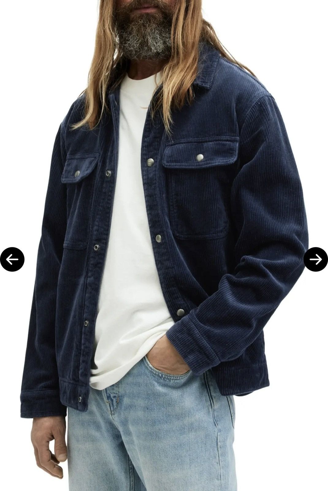 Allsaints Allsaints castleford corduroy jacket Size US XS / EU 42 / 0 - 6 Thumbnail