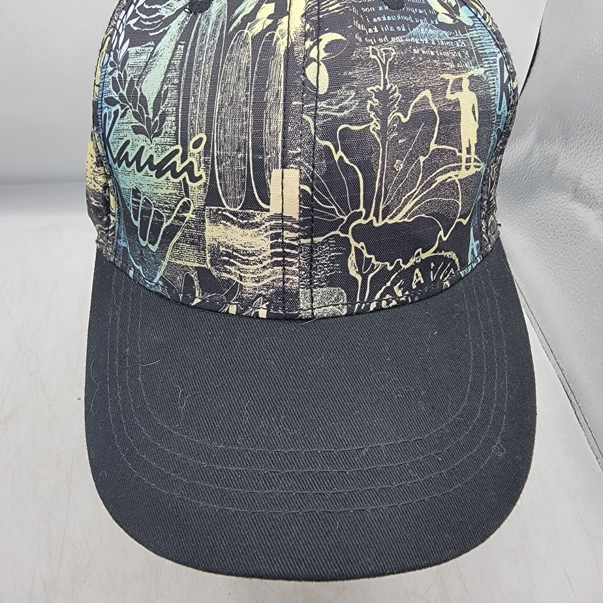 Other Island Crew Hawaii Adults Snapback Cap With Hawaiian Print B Size ONE SIZE - 9 Thumbnail