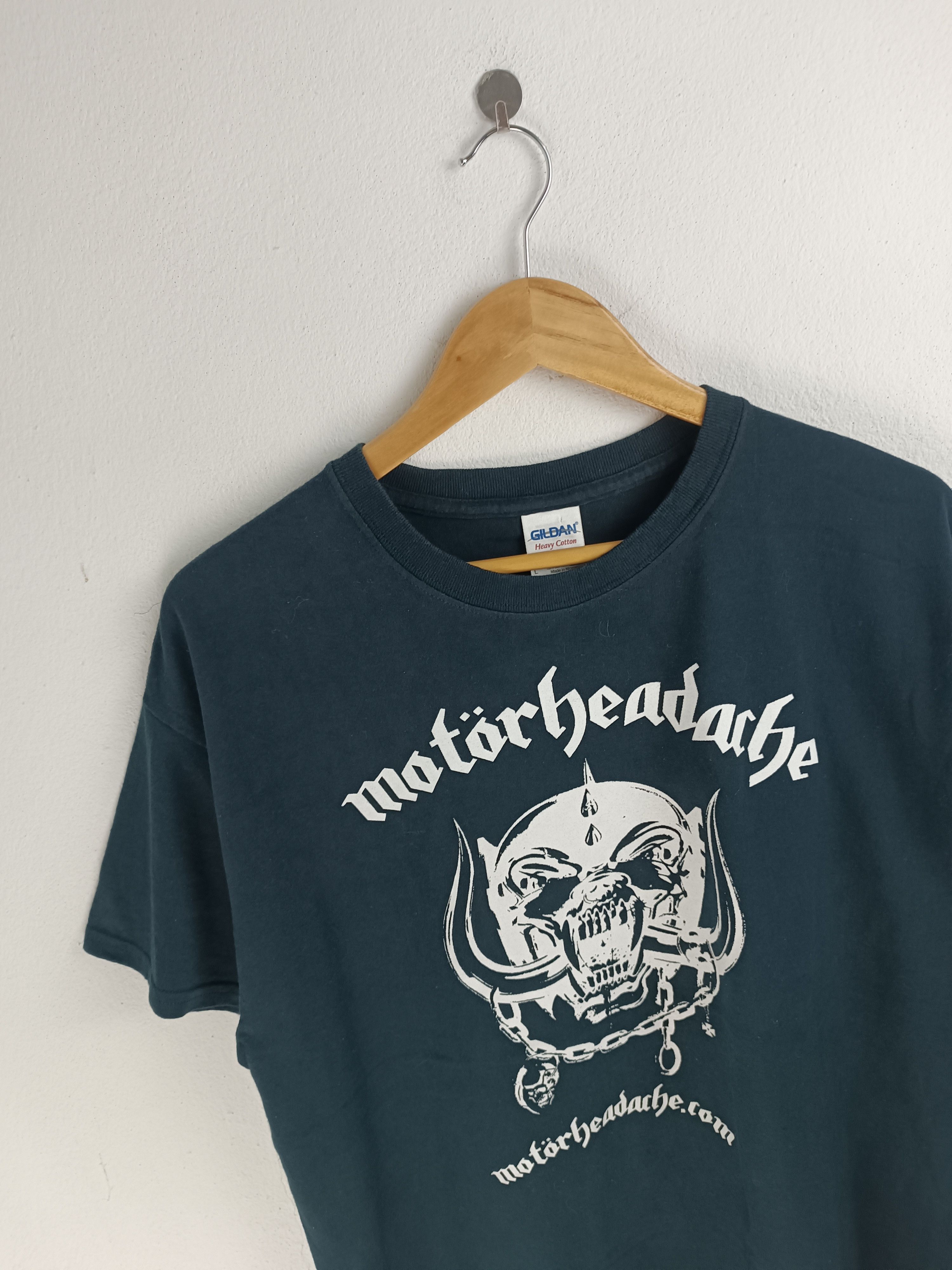 Band Tees VINTAGE MOTORHEADACHE LEMMY TRIBUTE METAL PUNK TEE THRASH Size US M / EU 48-50 / 2 - 5 Thumbnail