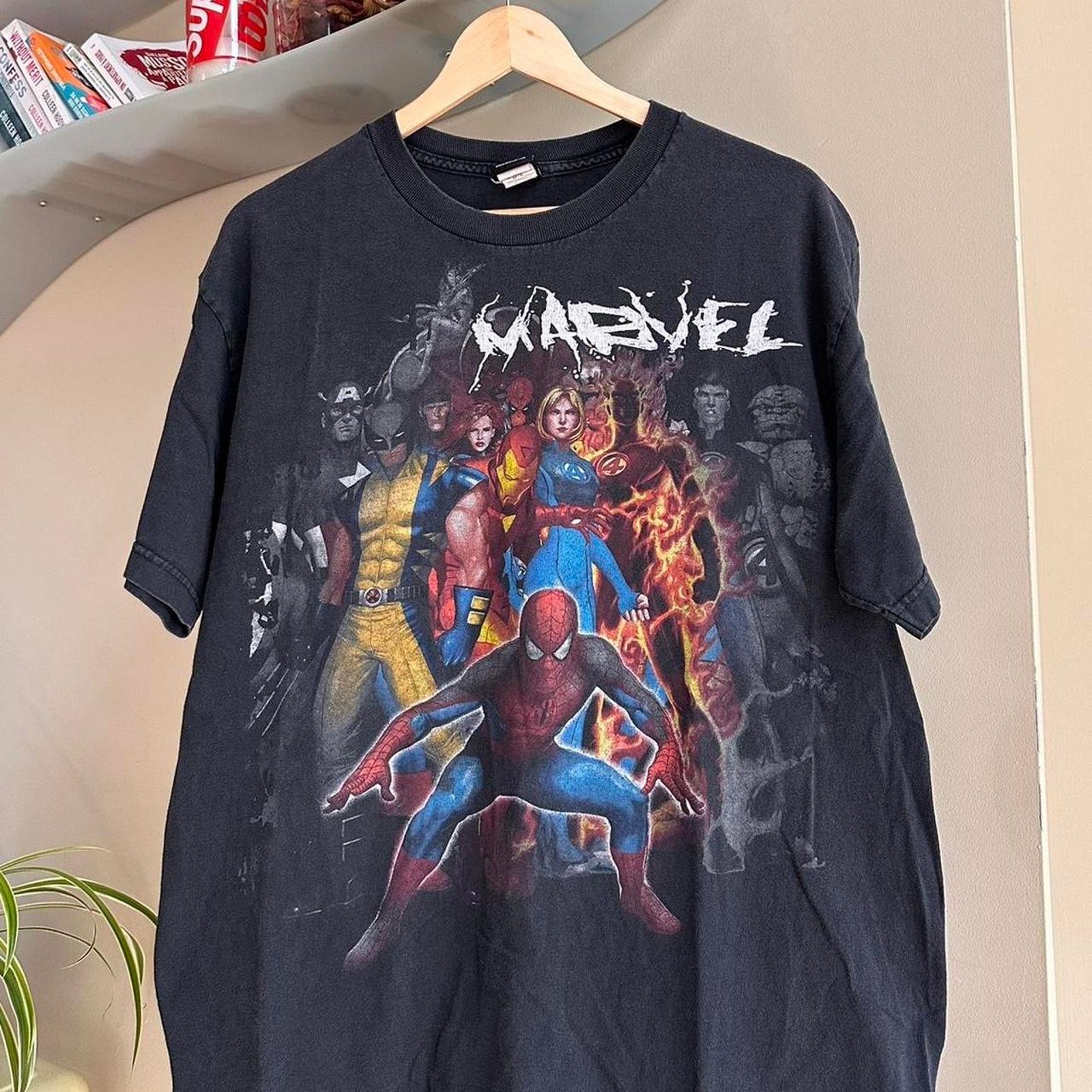 Marvel Comics × Vintage Vintage Marvel Mad Engine Shirt Size US L / EU 52-54 / 3 - 2 Thumbnail
