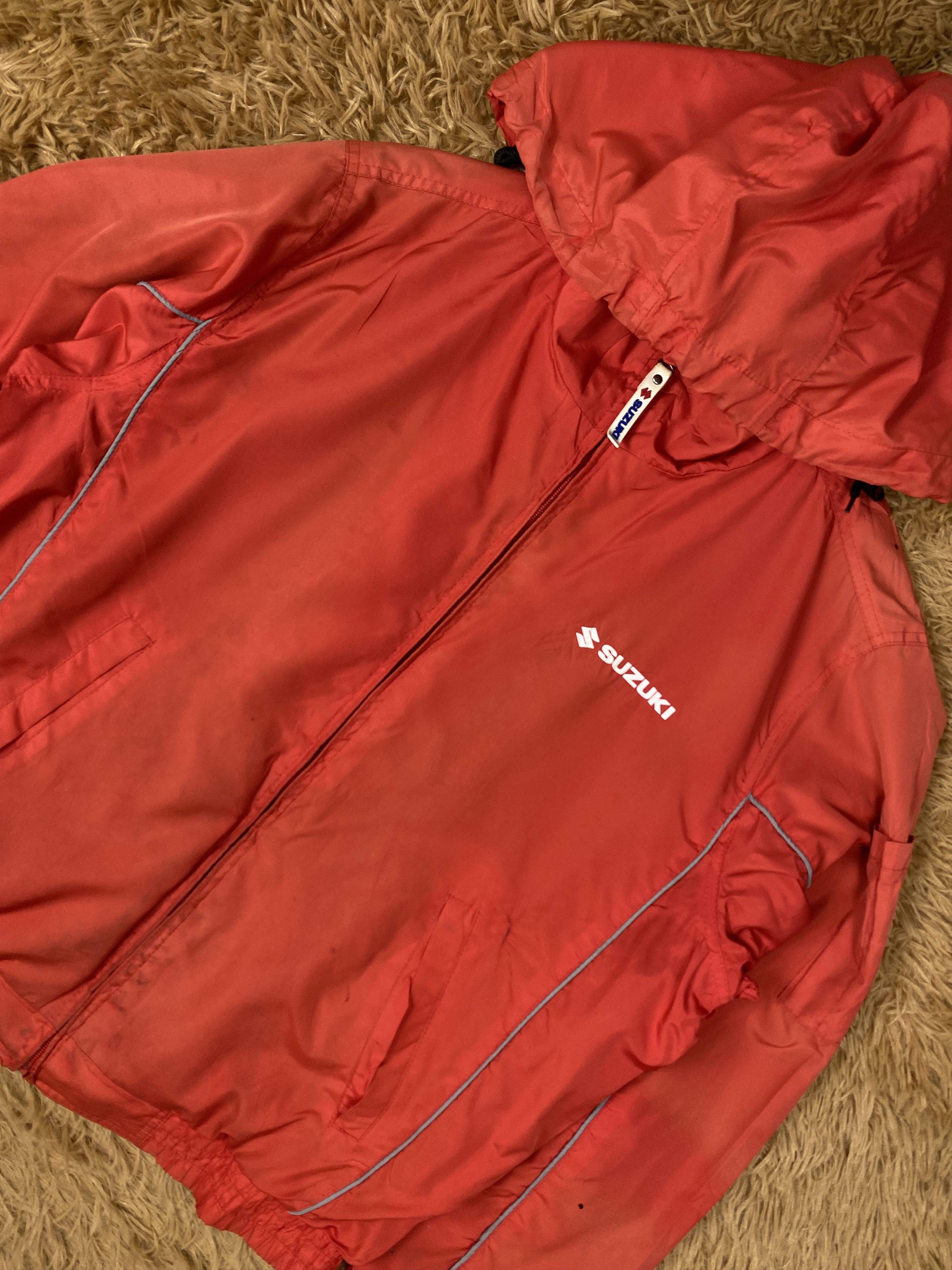 Japanese Brand Vintage Suzuki Carry Truck Zip Up Jacket PS0349 Size US L / EU 52-54 / 3 - 3 Thumbnail