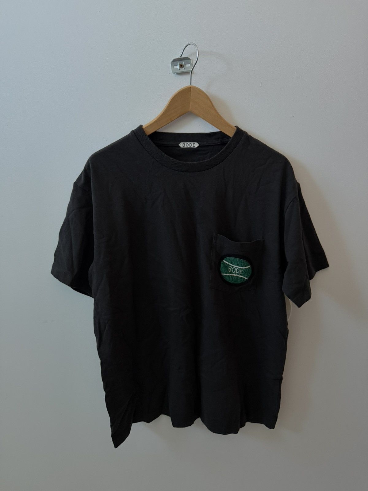 Bode Bode - Beaded Baseball T Shirt Size US S / EU 44-46 / 1 - 1 Thumbnail