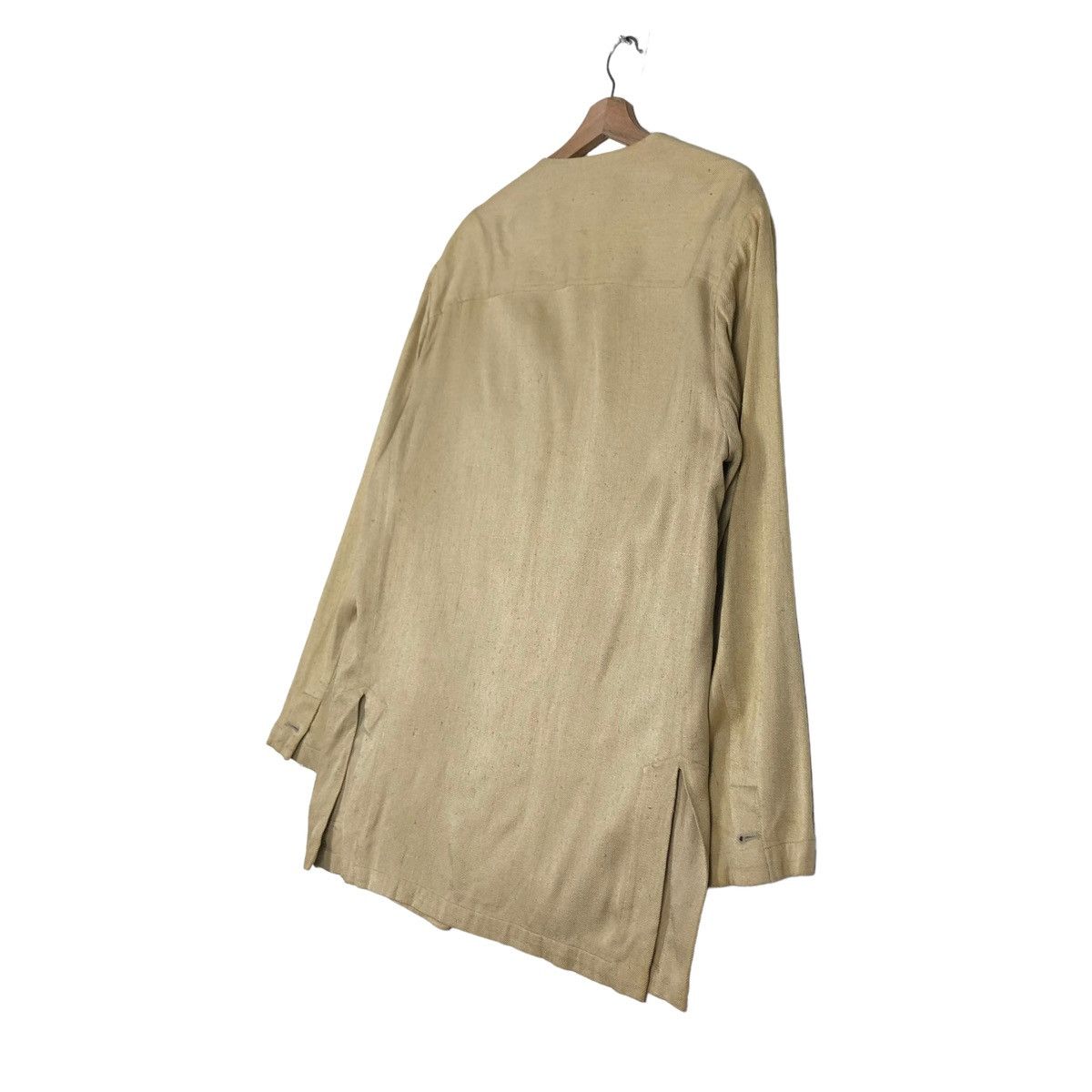 Japanese Brand 🔥Vintage Kenzo Y Collar Chore Jacket Issey Miyake Design Size US M / EU 48-50 / 2 - 10 Thumbnail