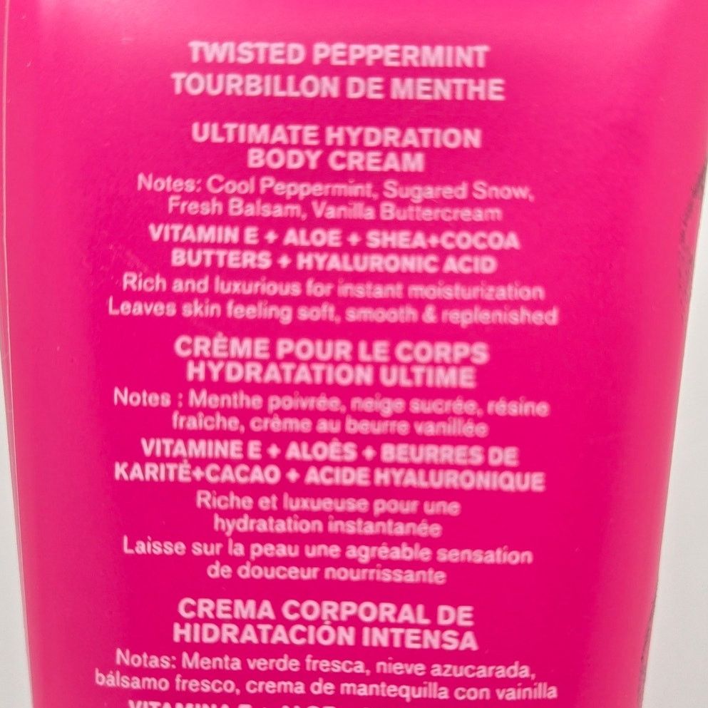 Other NEW Bath & Body Twisted Peppermint Body Cream Size ONE SIZE - 3 Thumbnail