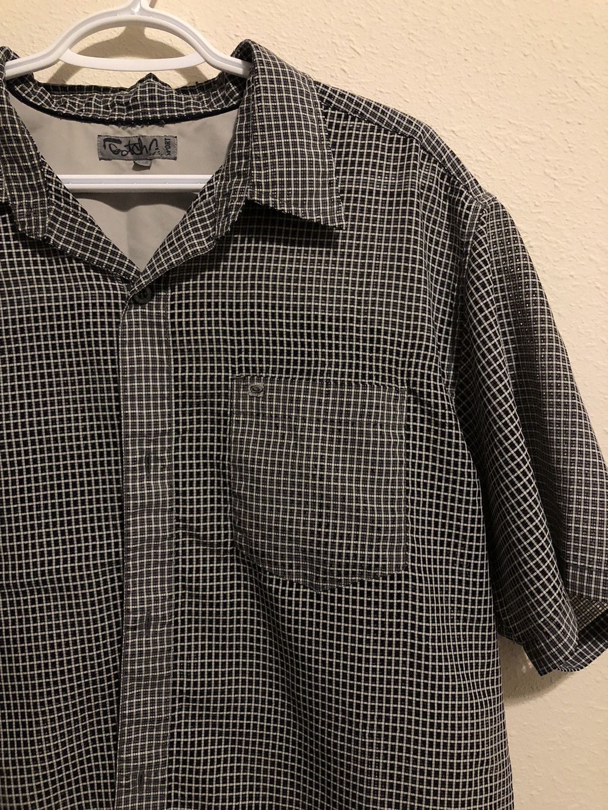 Gotcha × Vintage Vintage 90’s Y2K Gotcha Surf Skate See Through Shirt Casual Size US L / EU 52-54 / 3 - 2 Thumbnail