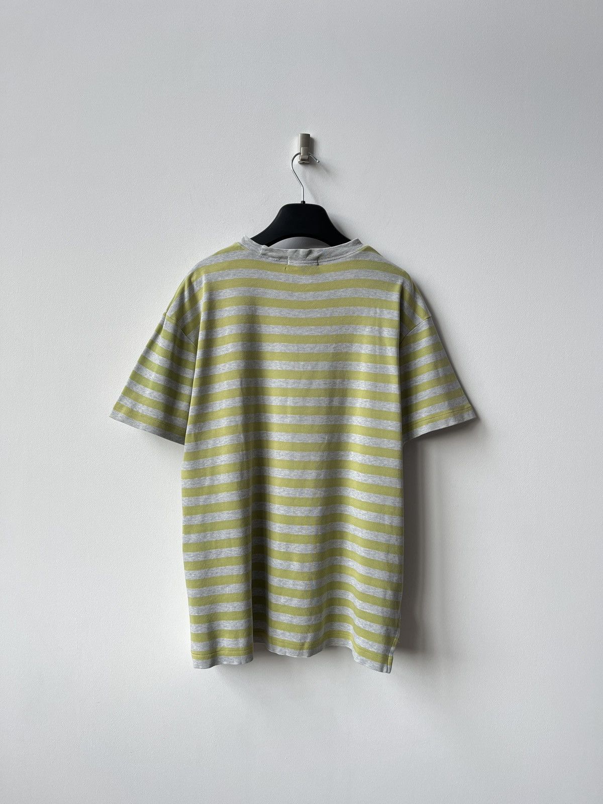 Vintage × Yves Saint Laurent Vintage Yves Saint Laurent Striped Boxy Fit T-Shirt Luxury Size US M / EU 48-50 / 2 - 4 Thumbnail