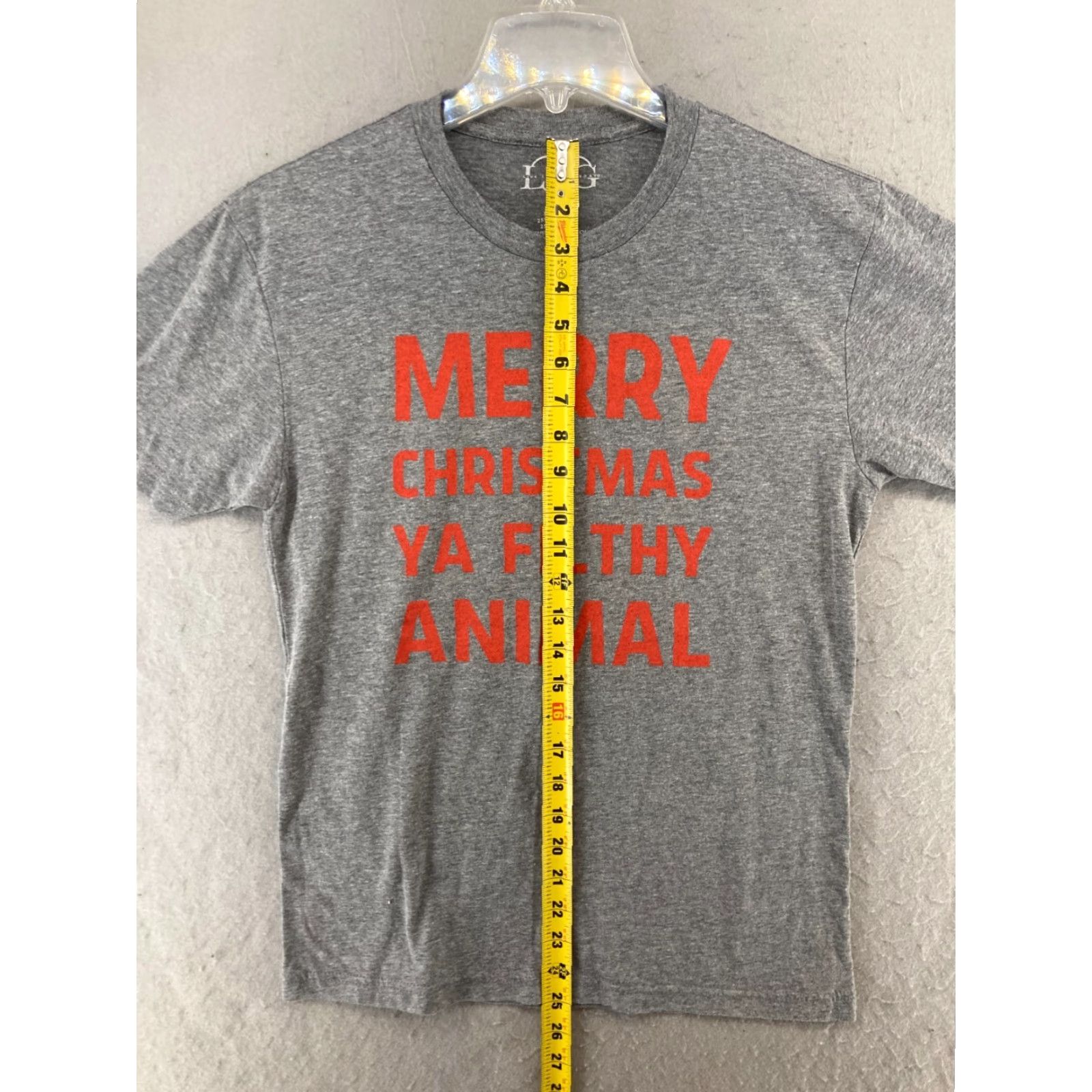 Vintage Live Love Gameday T-Shirt Womens Small Gray 90s Christmas Movies Shirt Mens Girls Boys Size S / US 4 / IT 40 - 3 Thumbnail