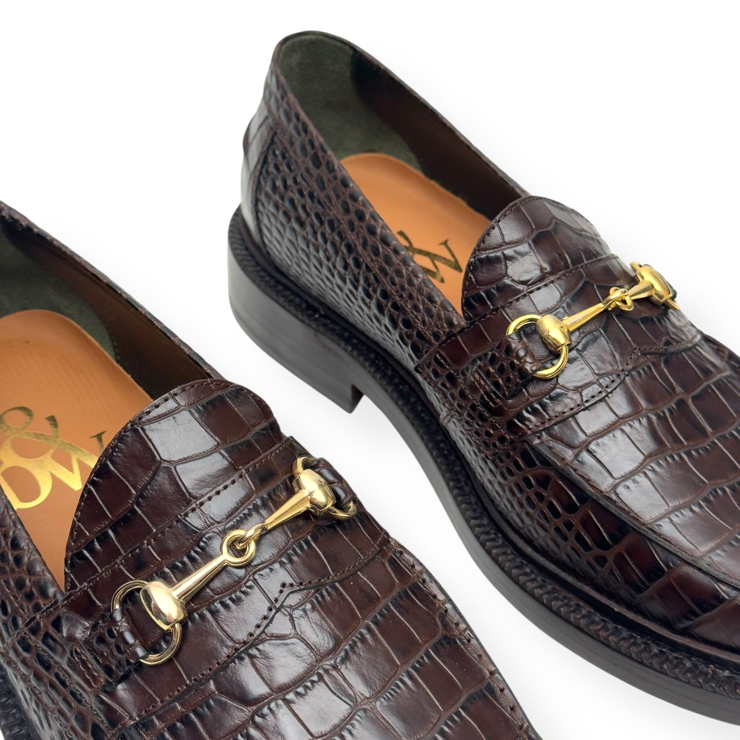Blackstock & Weber BLACKSTOCK & WEBER THE MASON HORSE BIT LOAFER WALNUT US6 Size US 6 / EU 39 - 9 Thumbnail