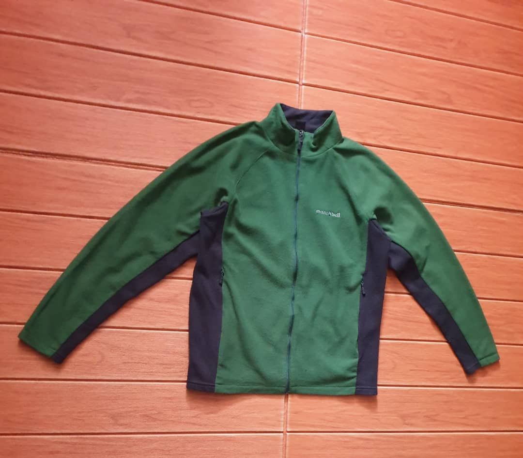 Montbell Montbell green grey zipper up Sweater Size S / US 4 / IT 40 - 5 Thumbnail