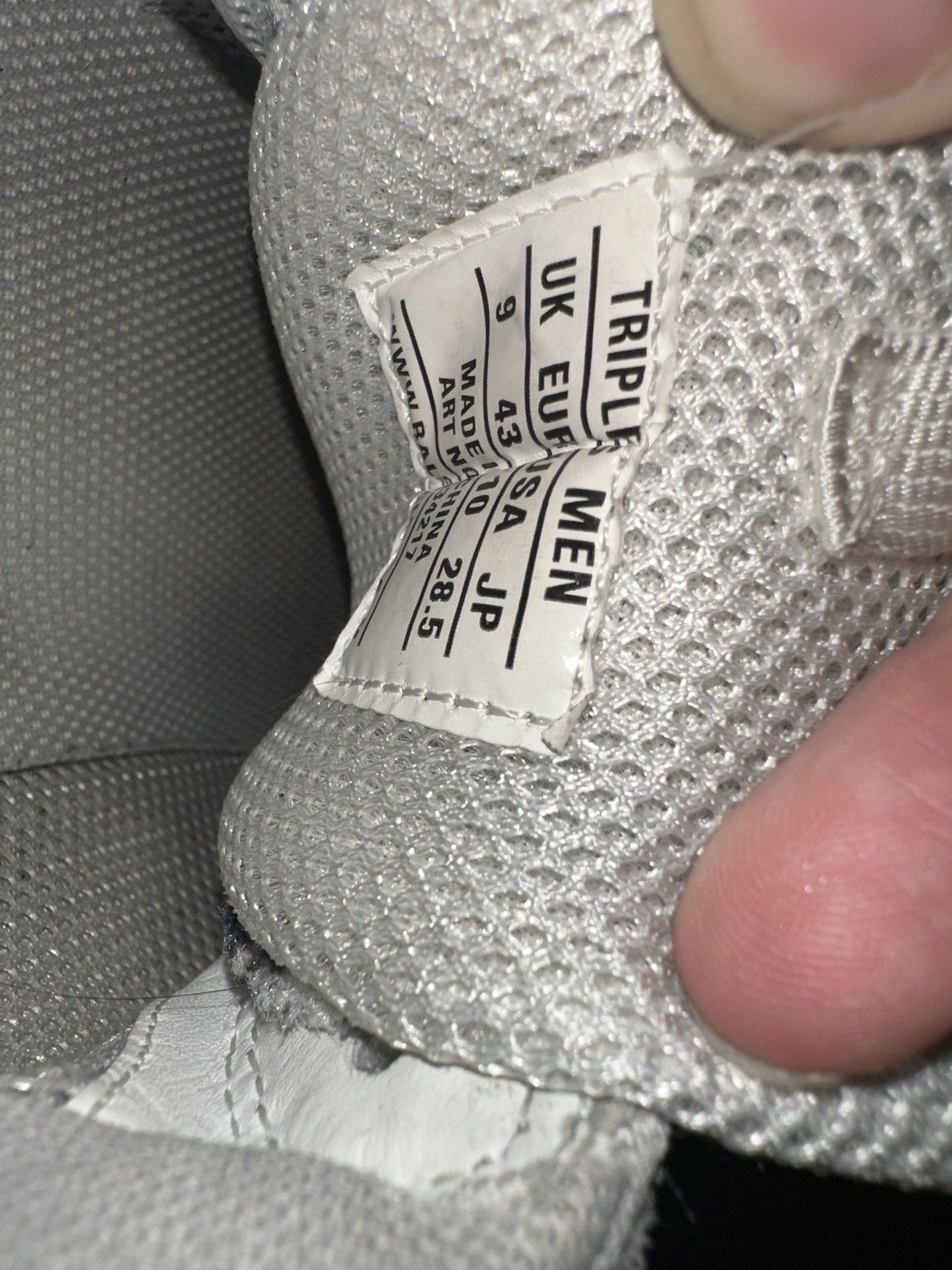 Balenciaga Balenciaga triple S sneaker Size US 10 / EU 43 - 6 Thumbnail