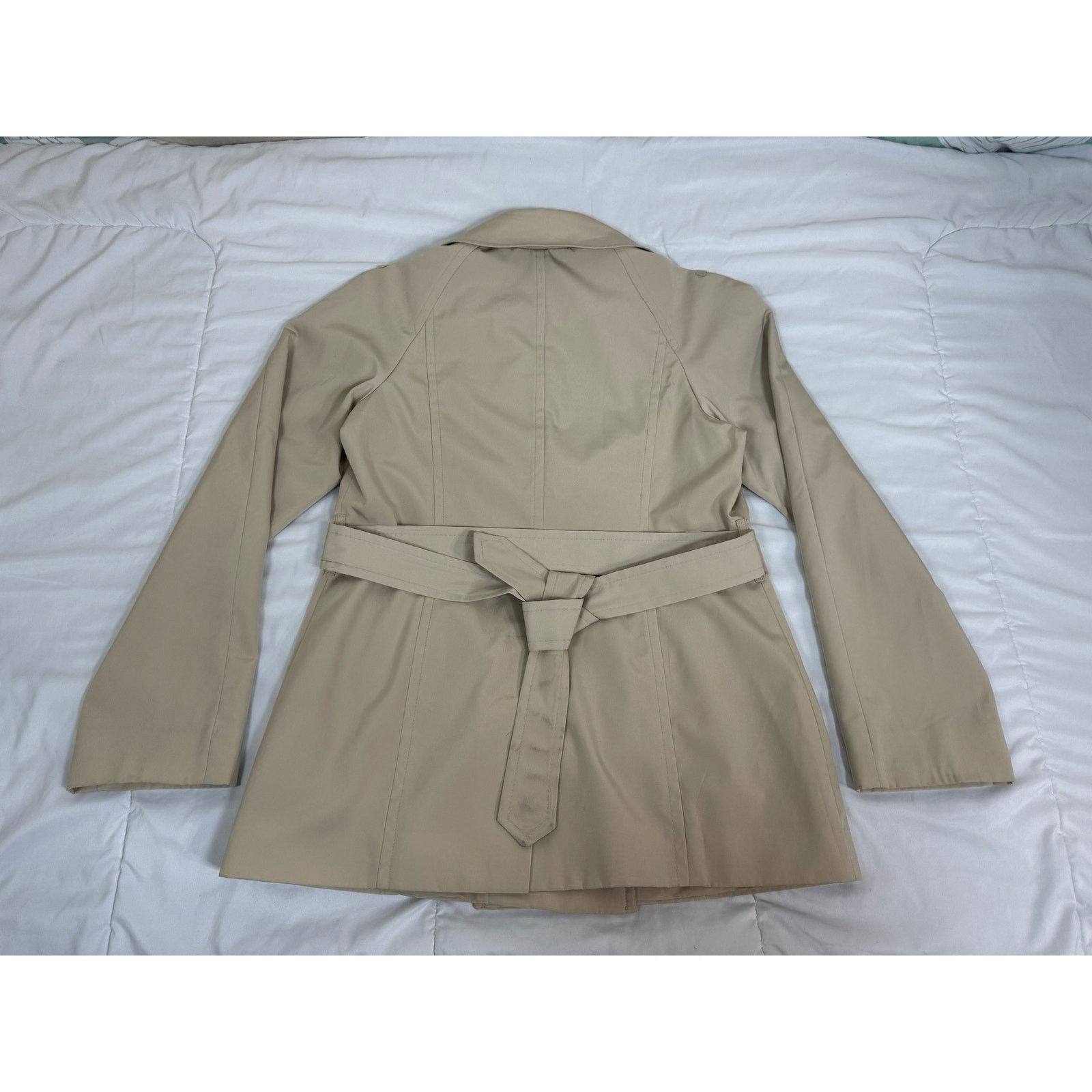 London Fog London Fog Women's Beige Trench Coat With Waist Belt Size S Size S / US 4 / IT 40 - 5 Thumbnail
