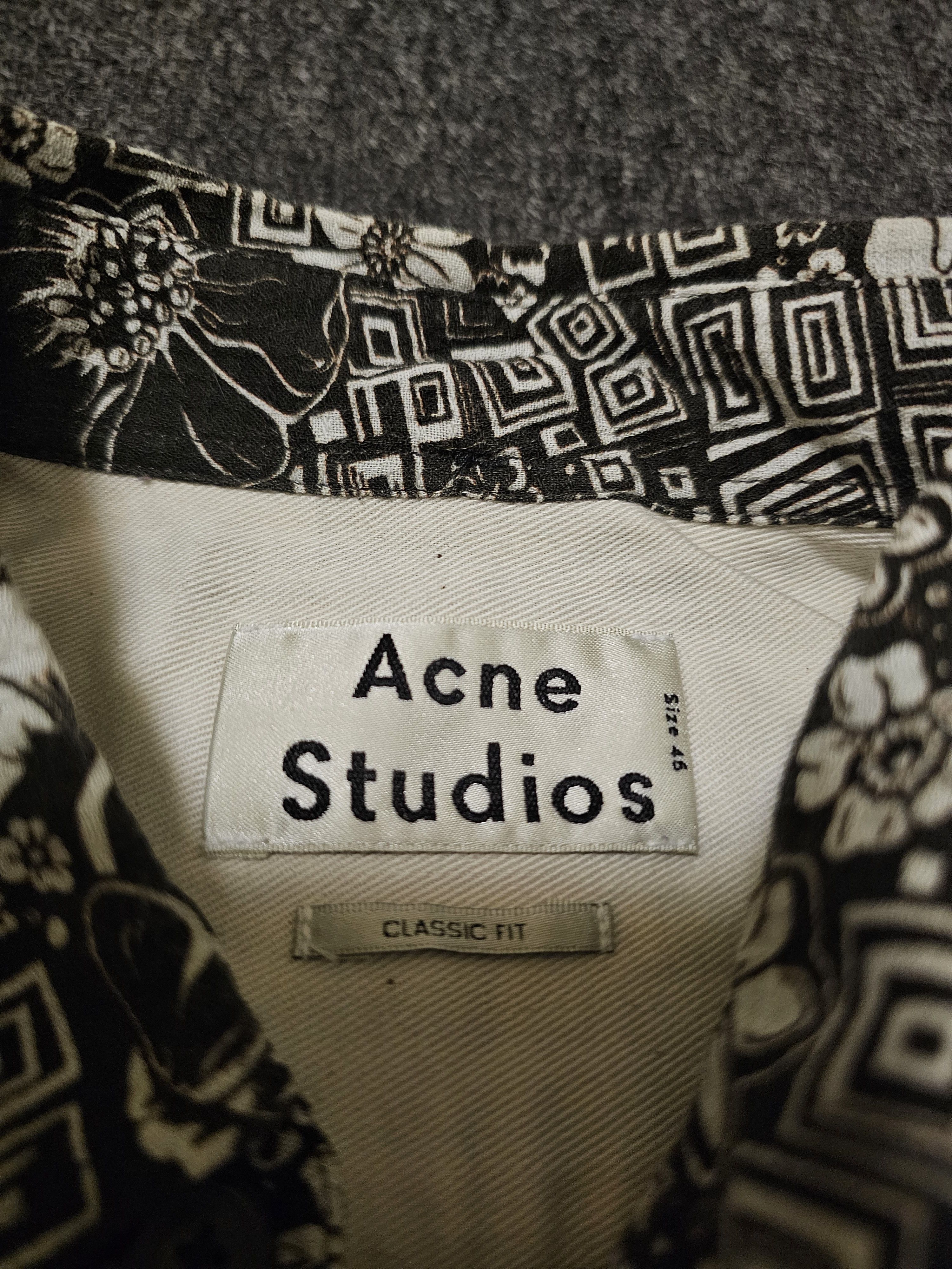 Acne Studios Acne Studios men's shirts size 46 Size US S / EU 44-46 / 1 - 3 Thumbnail