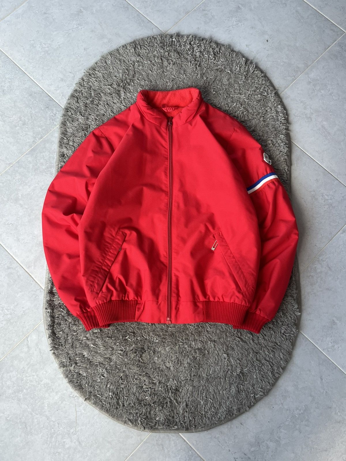Vintage Luxury Denim Jacket Moncler Grenoble