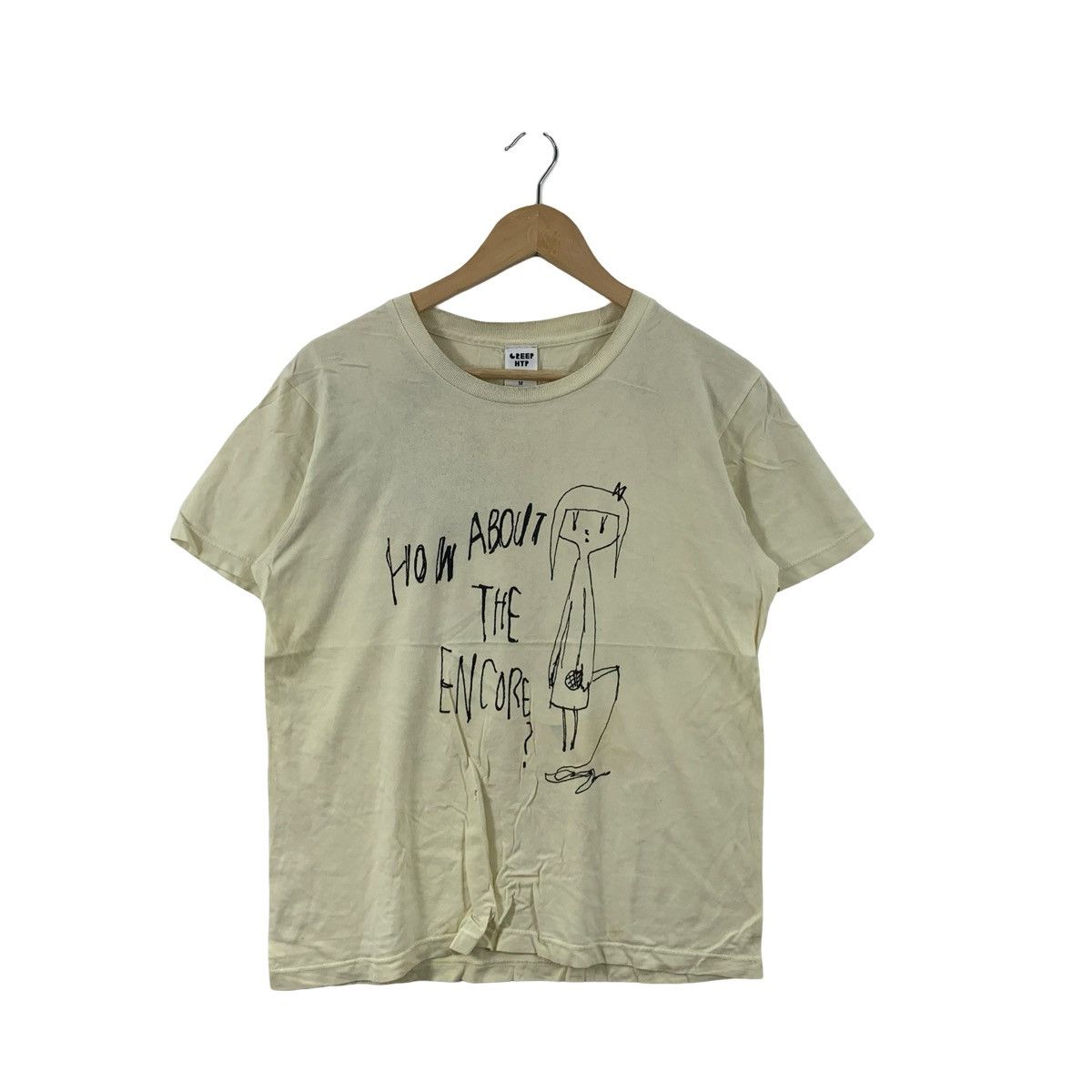 Other HOW ABOUT THE Encore Hand Drawn Graphic T-Shirt Pale Size US M / EU 48-50 / 2 - 3 Thumbnail