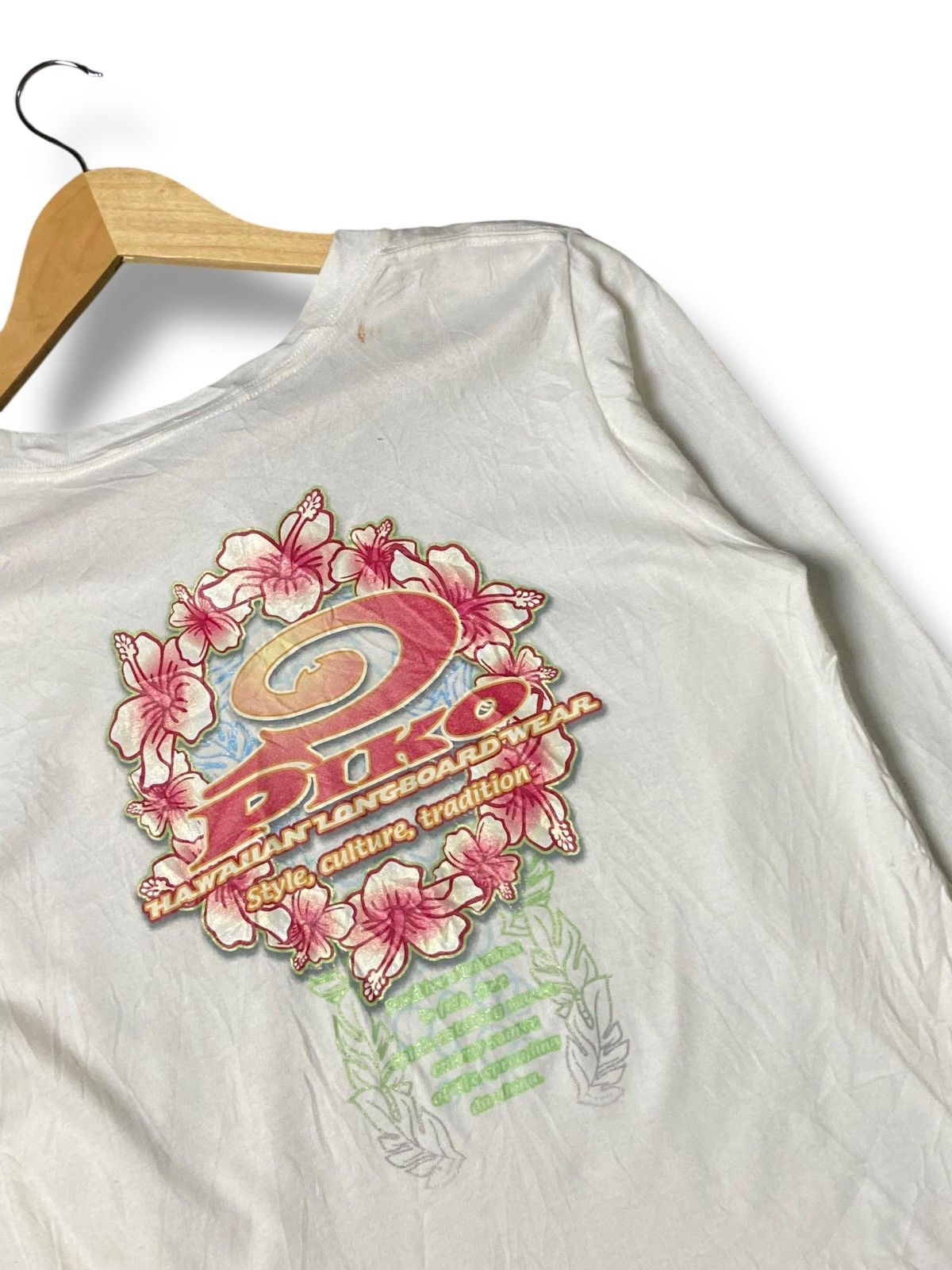 Japanese Brand PIKO Hawaiian Longboard Wear Long Sleeve Shirt (142) Size US L / EU 52-54 / 3 - 5 Thumbnail