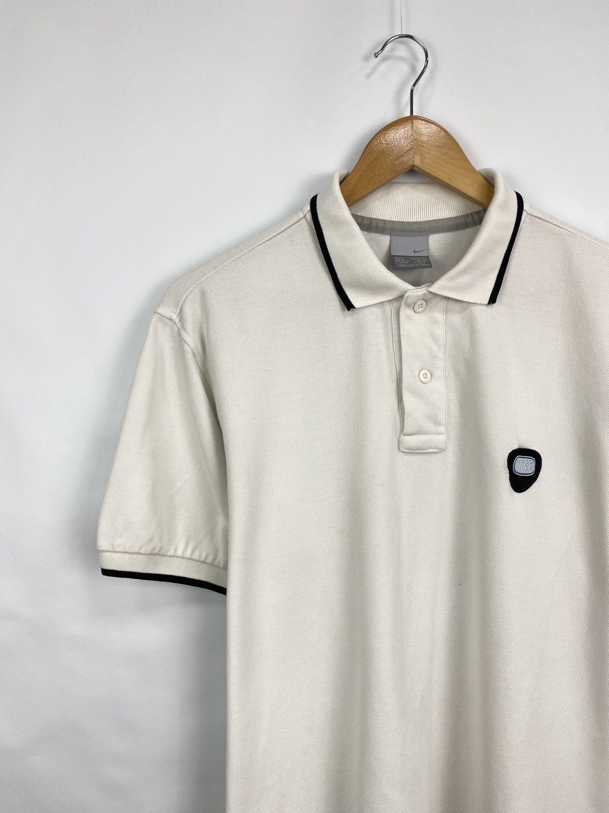 Nike × Tiger Woods Vintage 90s Nike Golf Polo T-Shirt Rare Retro Hype Y2K Size US M / EU 48-50 / 2 - 2 Thumbnail