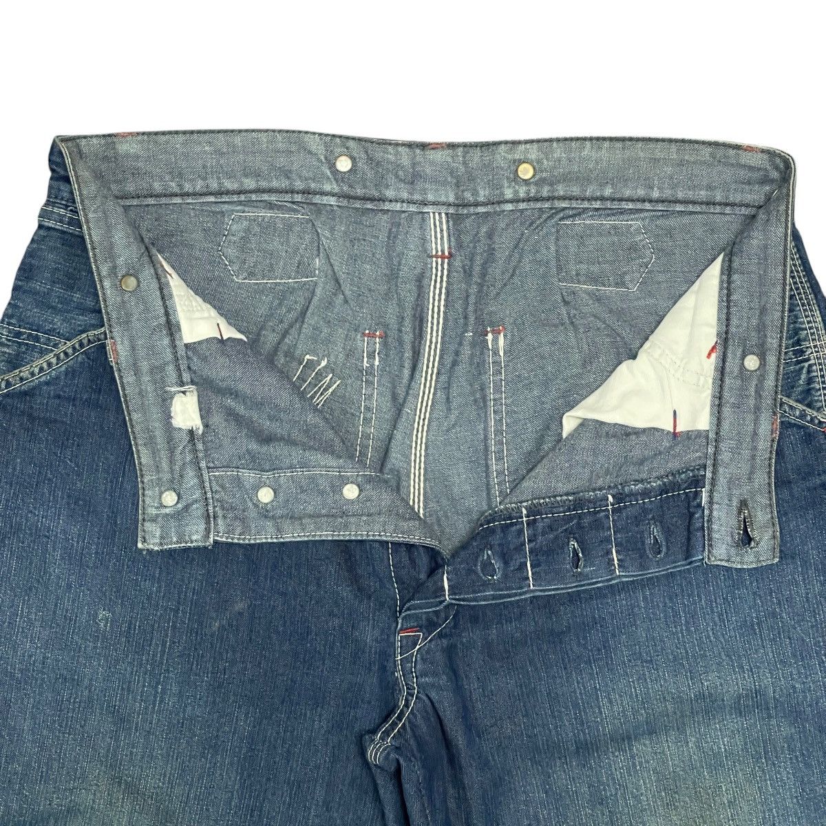 The Real McCoy's ‼️LASTDROP‼️ Joe Mccoy The Real Mccoy’s Ironall Denim Jeans Size US 32 / EU 48 - 18 Thumbnail