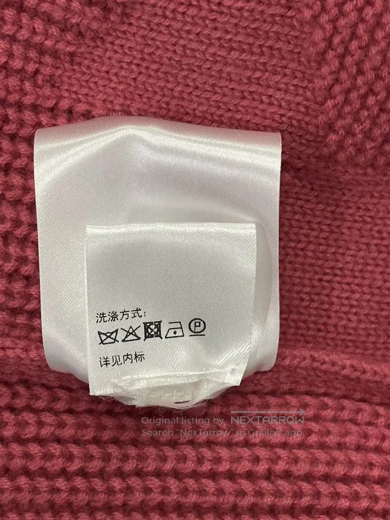 Hermes Hermes Pink Logo Collar Sweater. Size US M / EU 48-50 / 2 - 6 Thumbnail