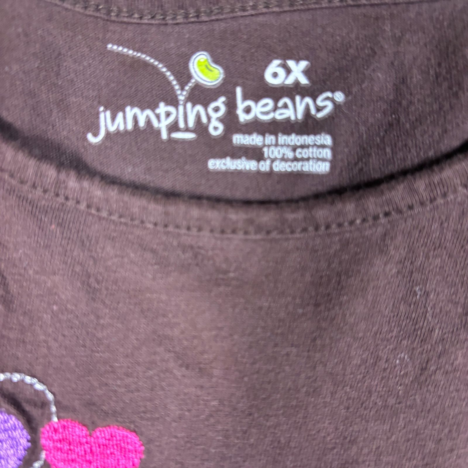 Other y2k 2000s Jumping Beans womens brown tshirt 6X floral retro Size M / US 6-8 / IT 42-44 - 4 Thumbnail